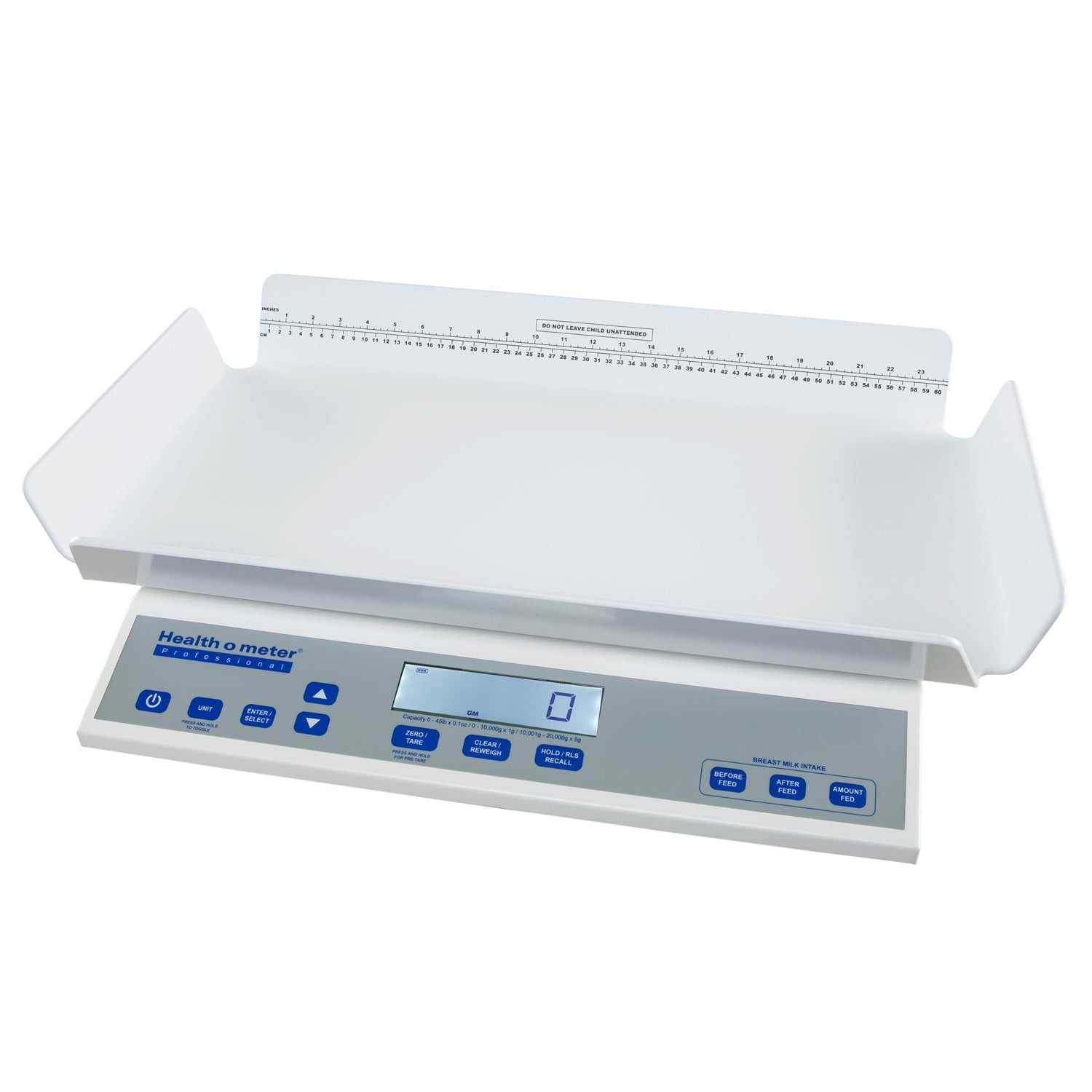 Neonatal/Pediatric Digital Scale, Capacity: 44 lb/20 kg, EMR Connectivity ViaOoptional Pelstar®