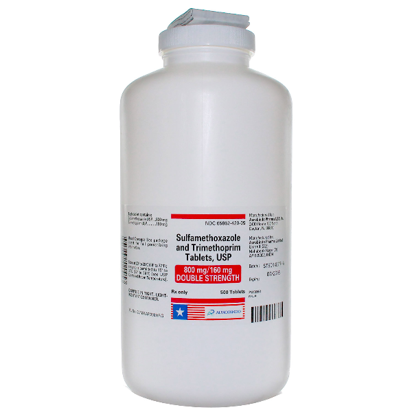 Sulfamethoxazole-Trimethoprim 800-160 mg Tablets, 500 ct