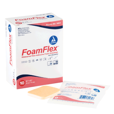 FoamFlex - Non-Adhesive Waterproof Foam, 6" x 6", 10/Box