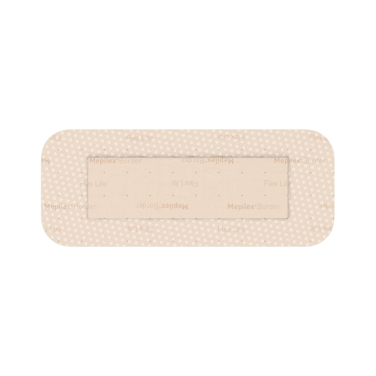 Mepilex Border Flex Lite Foam Dressing 2x5" Self-Adherent Absorbent 5/Box