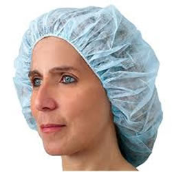 Bouffant Cap, Accordion, Non-Sterile, 100/bg 24"