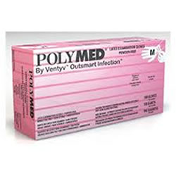 Sempermed Polymed Latex Gloves, Non-Sterile