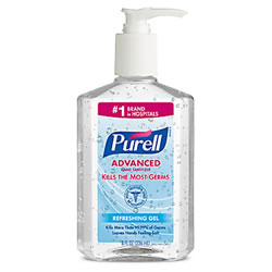 Purell Instant Hand Sanitizer Pump, 8 Oz