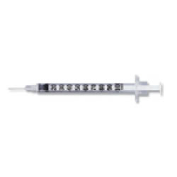 Syringe 1cc 28g 1/2 Insulin BD 329410 100/bx