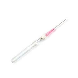 ViaValve Safety IV Catheter w/ Blood Control, 20ga x 1-1/4in L, Pink