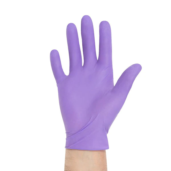 Halyard Purple Nitrile Exam Gloves Large