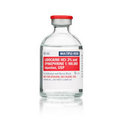 Lidocaine w/ Epinephrine 2% 50ml MDV