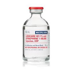 Lidocaine w/ Epinephrine 1% 50ml MDV