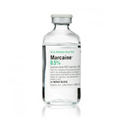 Marcaine .5% 50ml vial 25/box