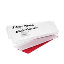 Modern Materials Utility Wax Strips and Ropes Small strips (11" long 1/16" wide) White 114/bx